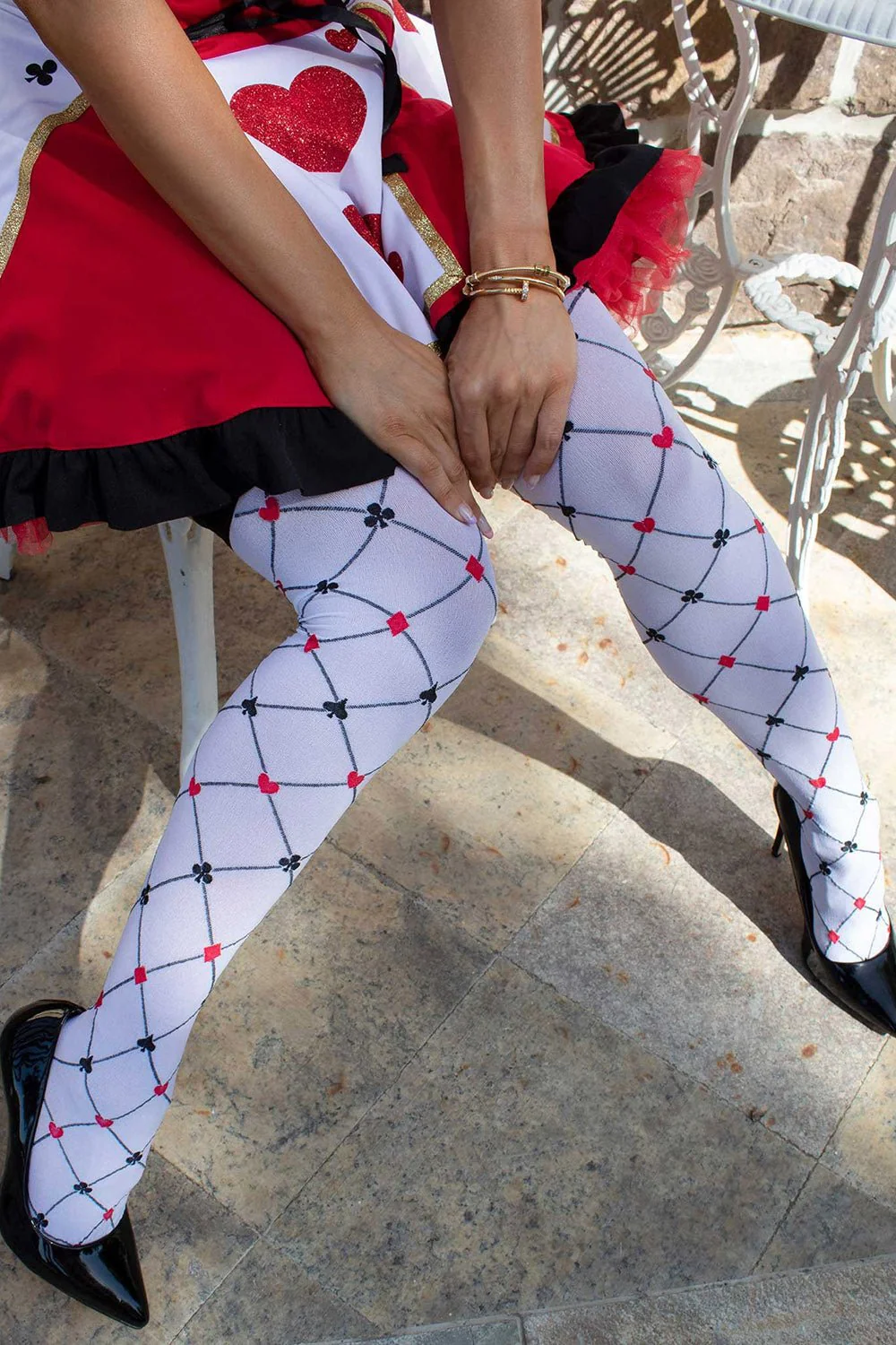 Alice in Wickedland Thigh Highs - Image 7