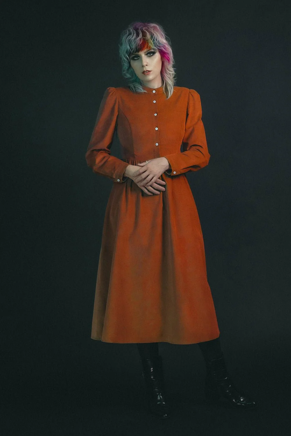 All Hallow's Eve Dress [PUMPKIN ORANGE] - Image 4