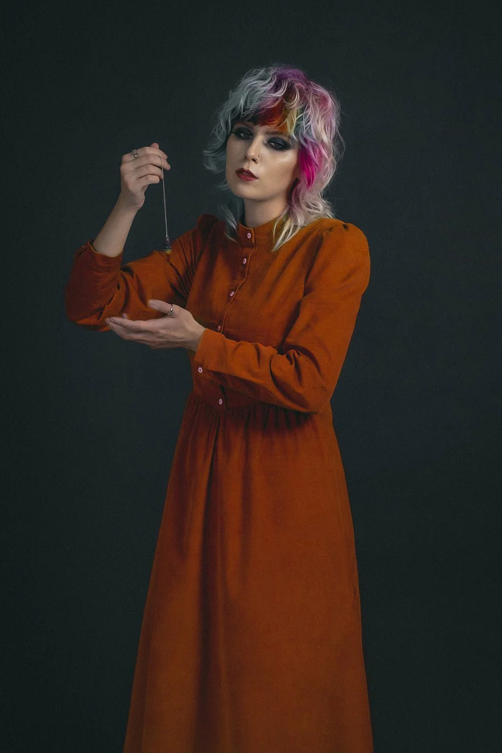 All Hallow's Eve Dress [PUMPKIN ORANGE] - Image 5