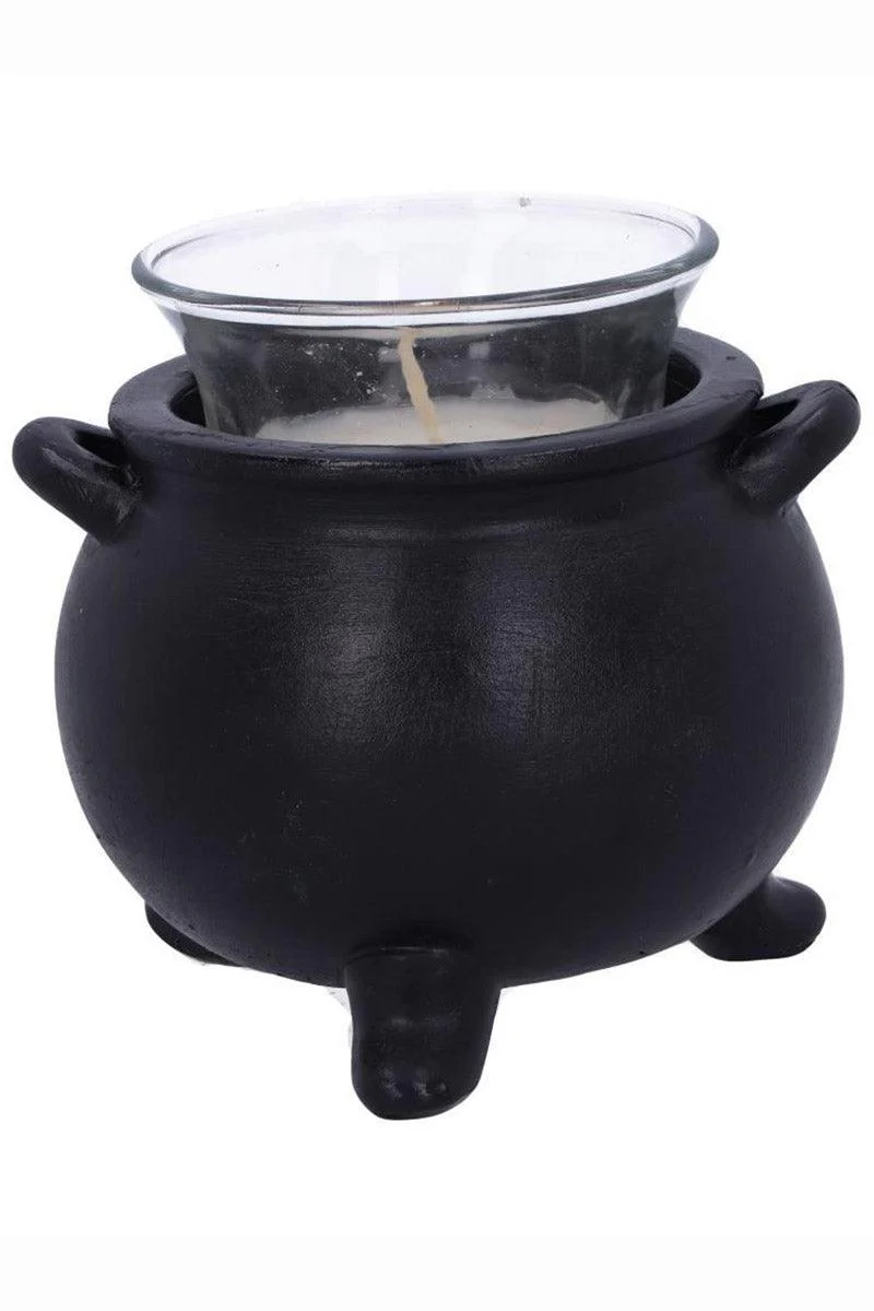 All Seeing Eye Witches Cauldron Tealight Candle Holder - Image 3