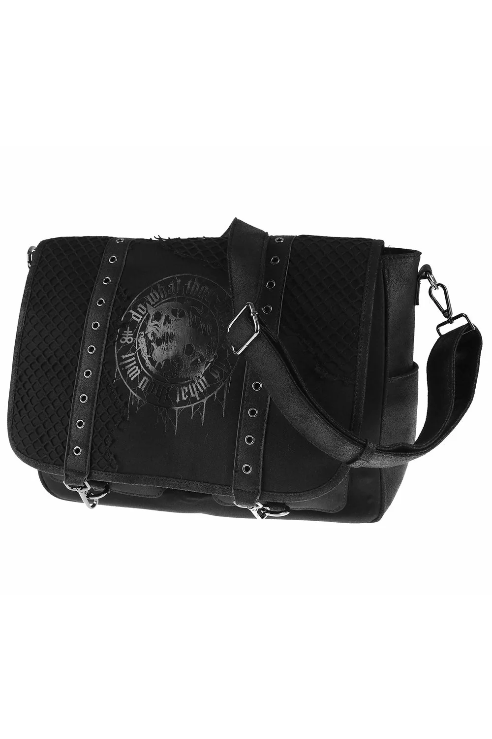 Allegiance Patch Messenger Bag - Image 3