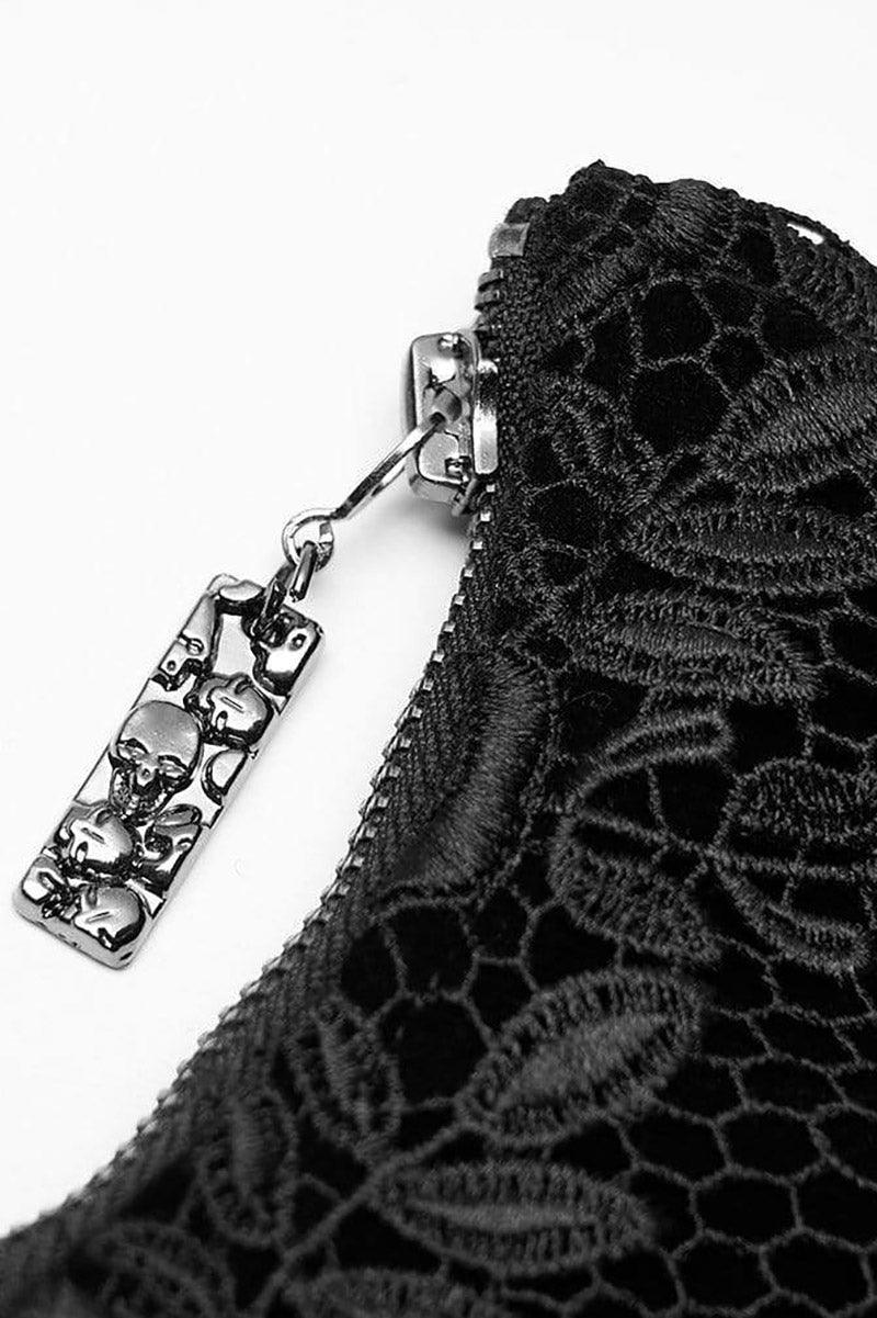 Ash Wednesday Velvet Corset [BLACK] - Image 12