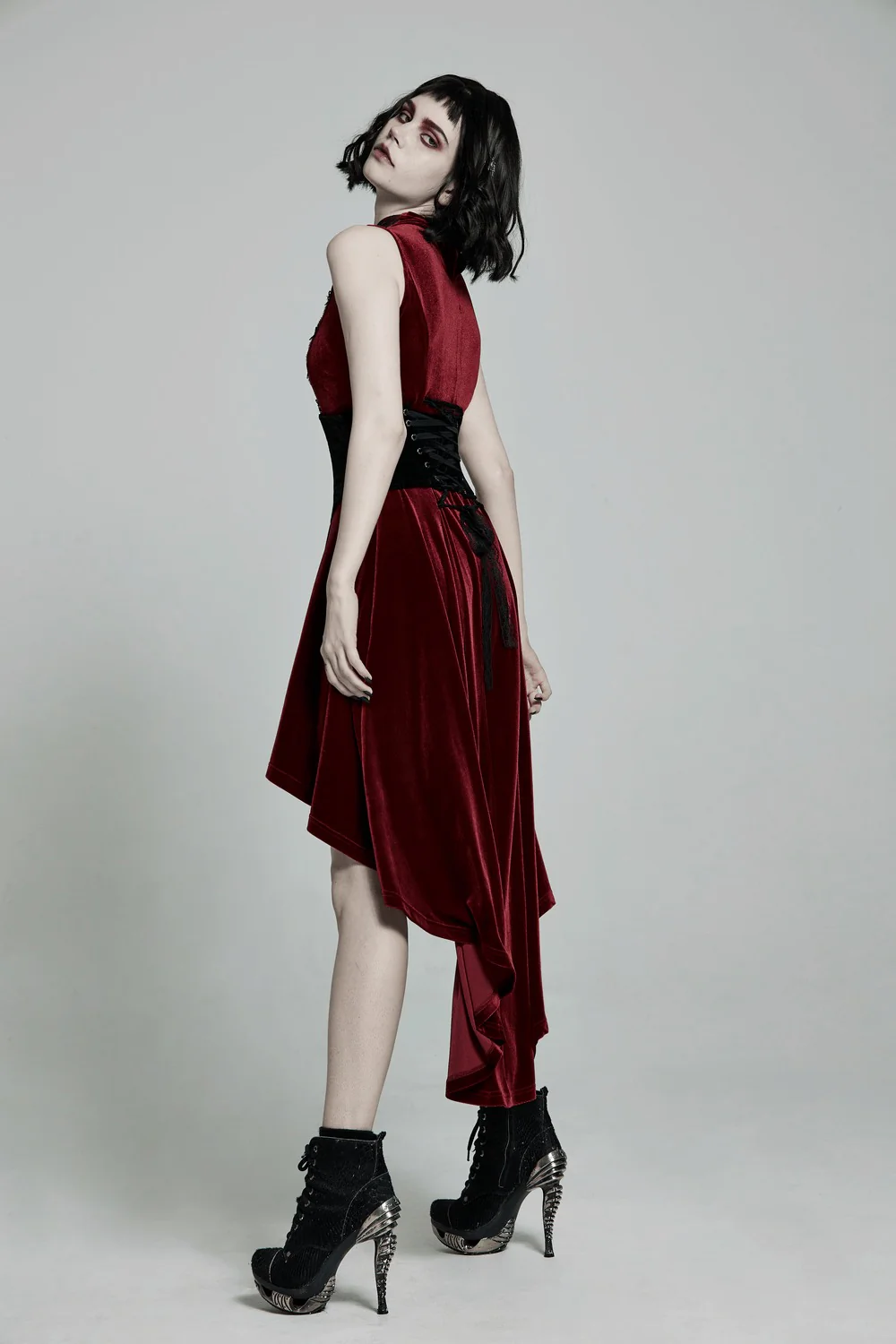 Ash Wednesday Velvet Corset [BLACK] - Image 5