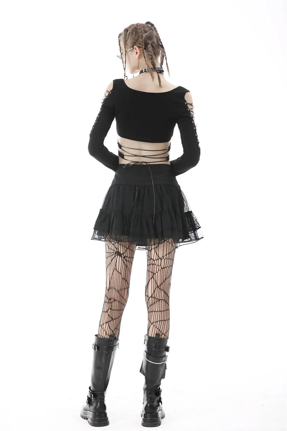 Baby Goth Crop Top - Image 4