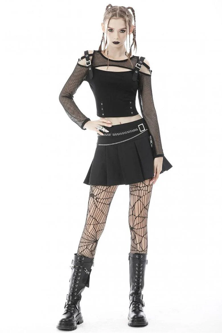 Baddiecore Pleated Mini Skirt - Image 5