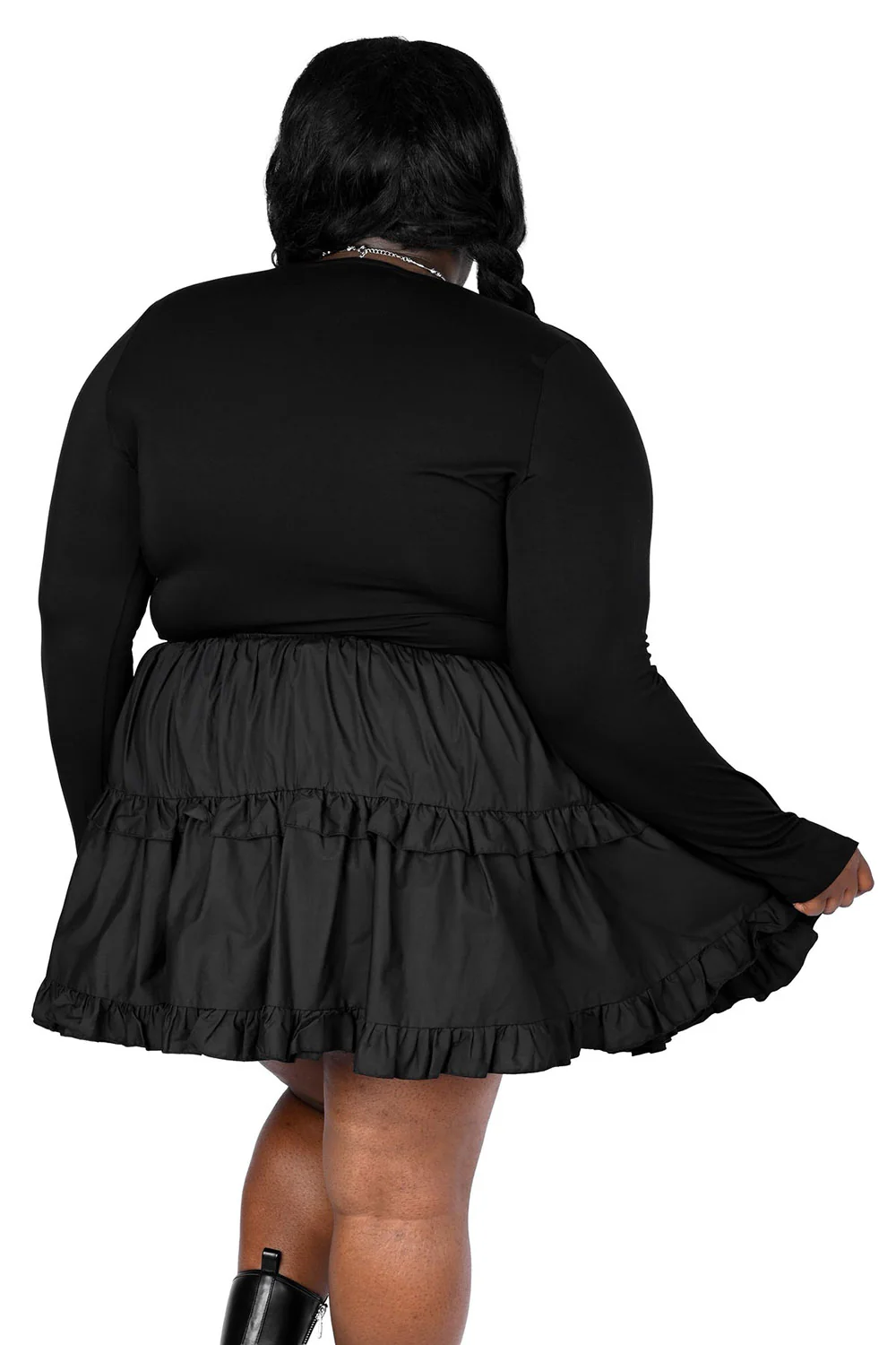 Ballet Wrap Long Sleeve Top - Image 7