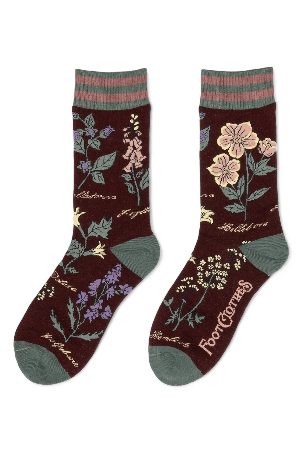 Baneful Botany Crew Socks - Image 2