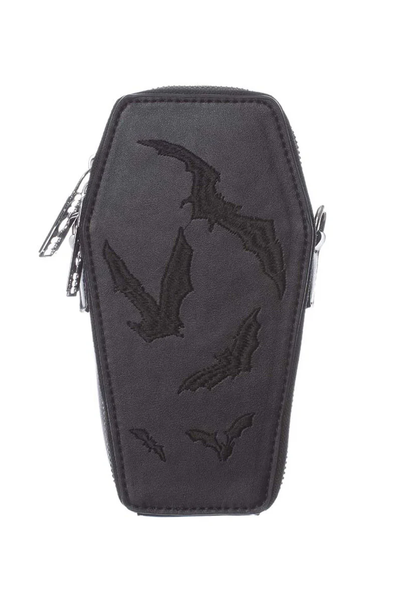 Bat Mini Coffin Bag - Image 2