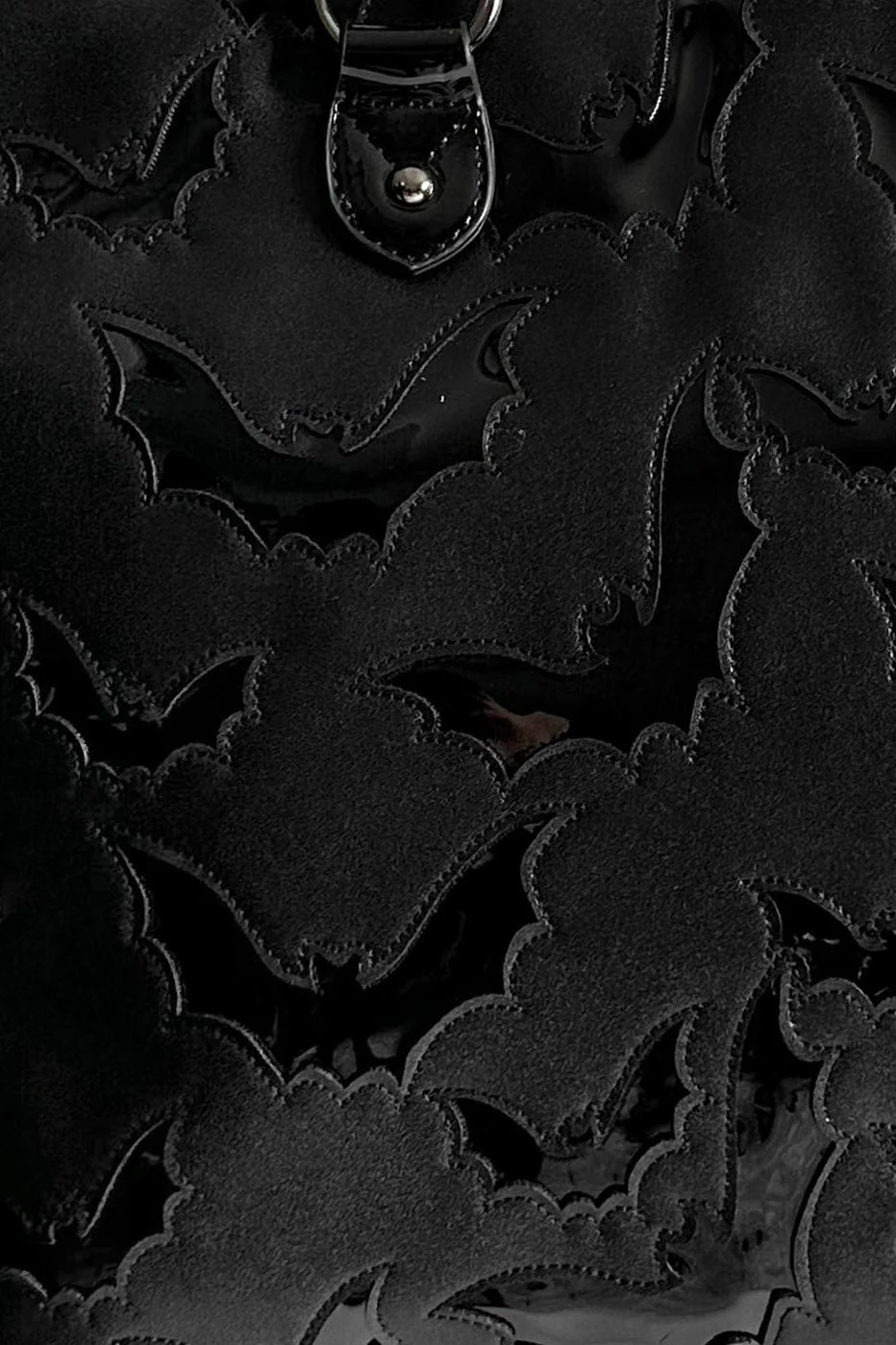 Bat Tote Bag [Black/Black] - Image 2
