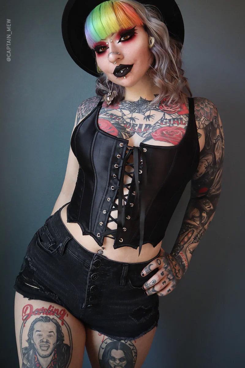 Bat Wing Corset Top - Image 3