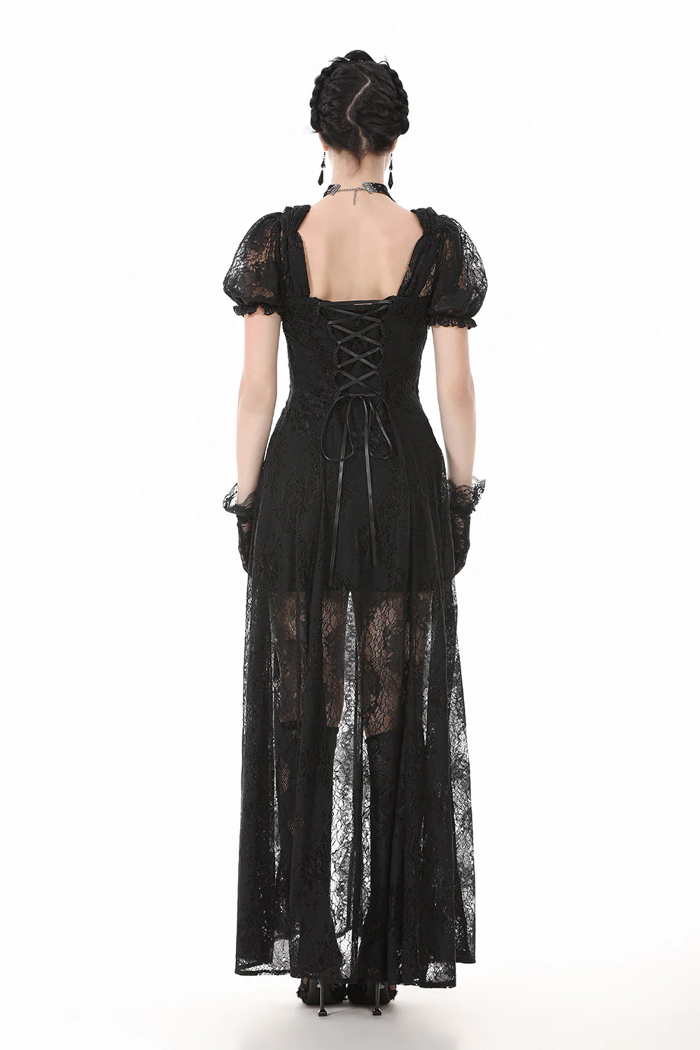 Belladonna Puff Sleeve Dress - Image 7