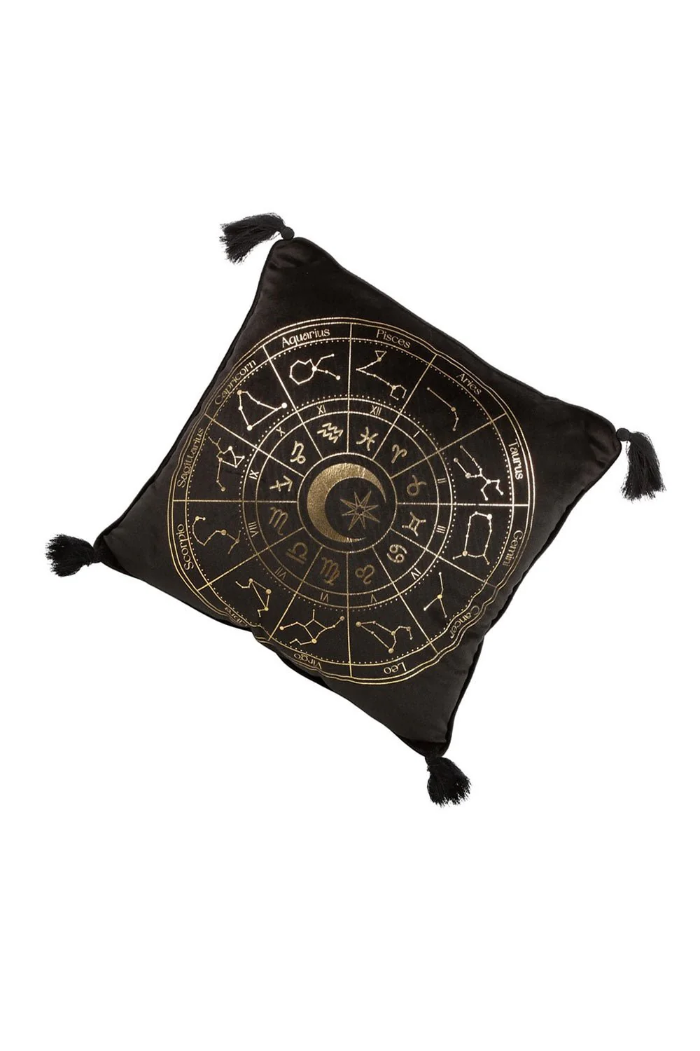 Black Astrology Wheel Cushion - Image 3