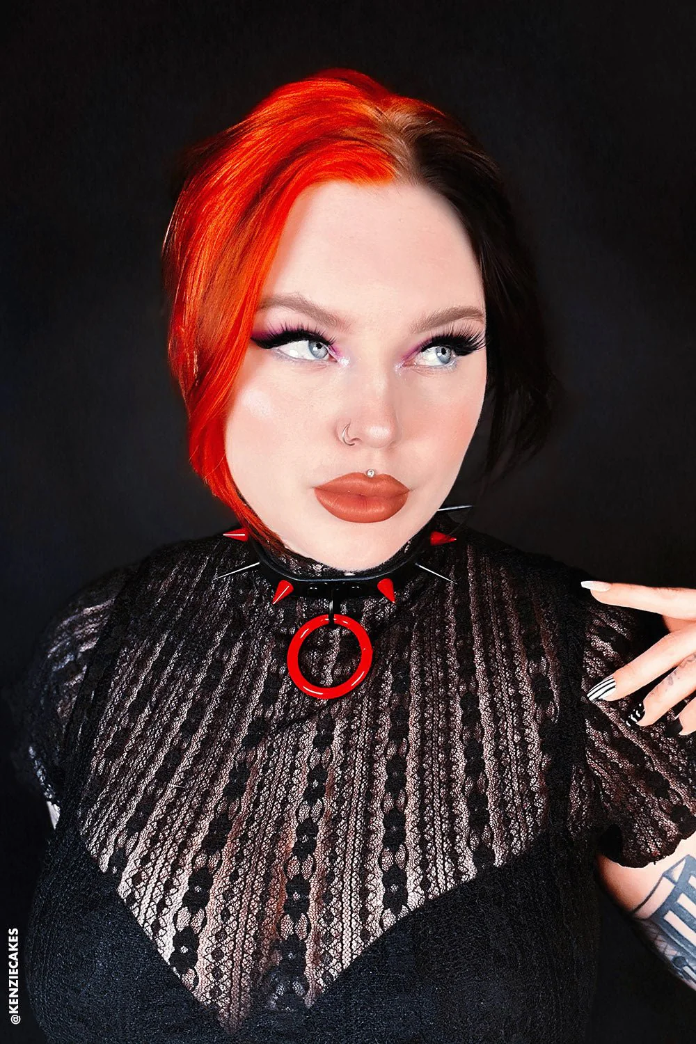 Black Blood Choker [RED/BLACK] - Image 3