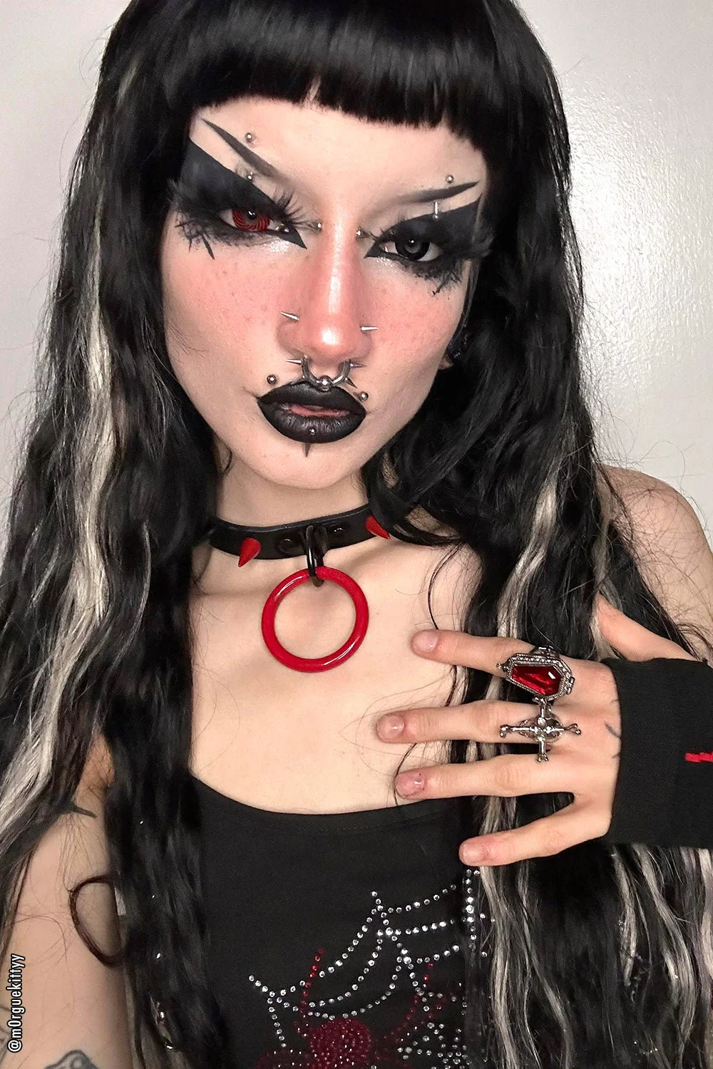 Black Blood Choker [RED/BLACK] - Image 9