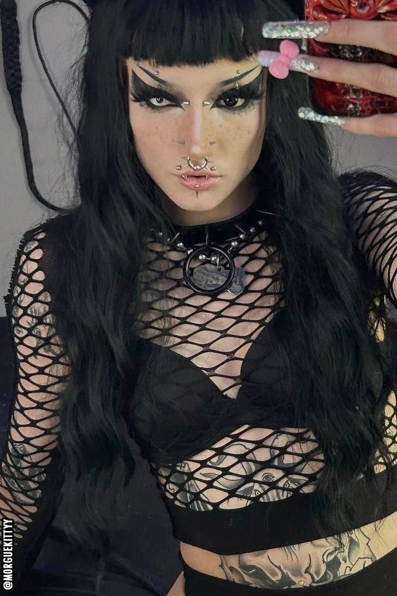 Black Bones Choker [BLACK/BLACK] - Image 8