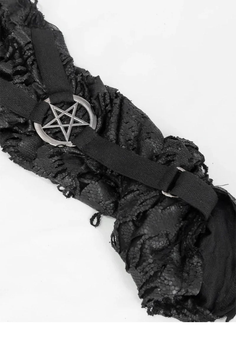 Black Burial Distressed Cardigan - Image 8