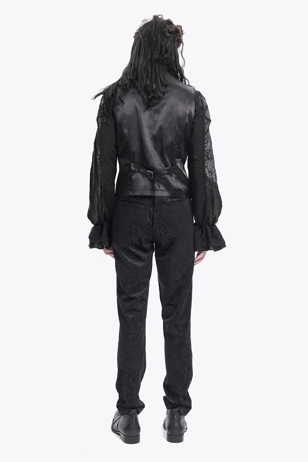 Black Butcher Damask Vest - Image 5