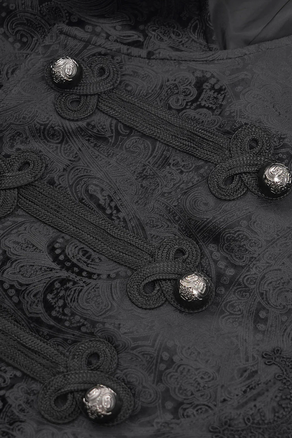 Black Butcher Damask Vest - Image 6