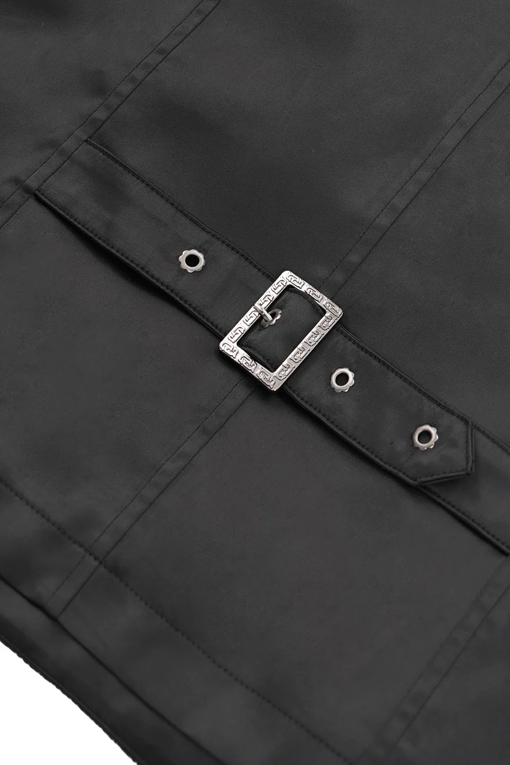 Black Butcher Damask Vest - Image 7