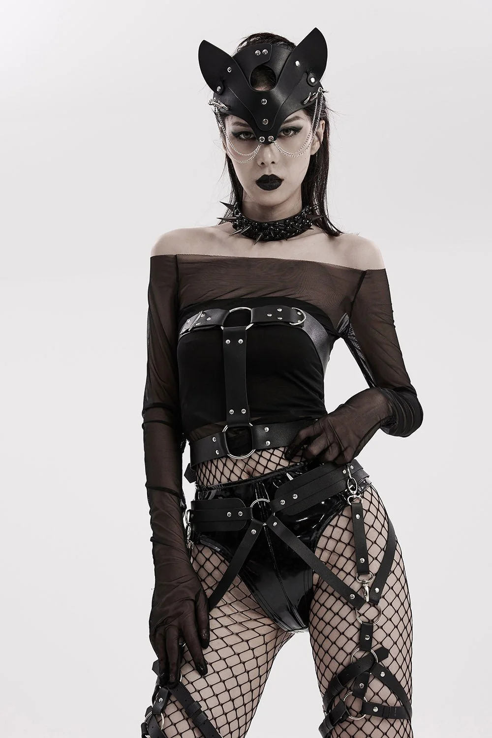 Black Embers Body Harness [BLACK]