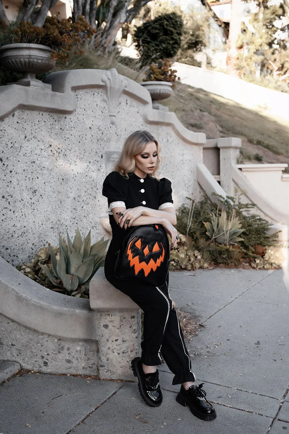 Black Haunted Hallows Backpack - Image 11