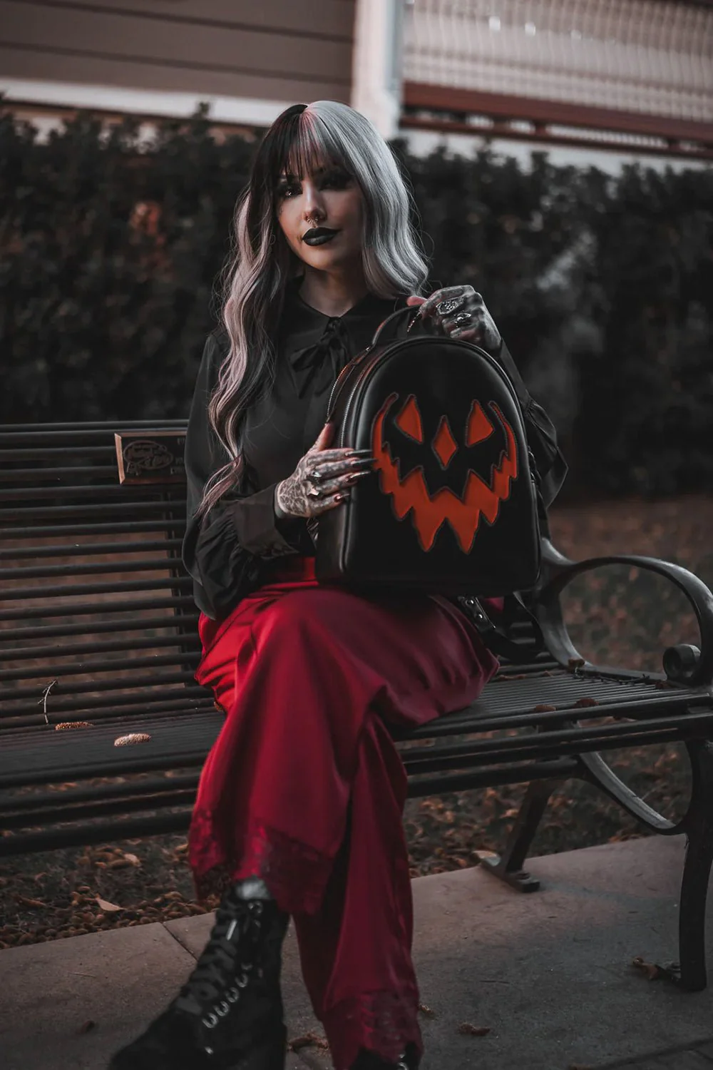 Black Haunted Hallows Backpack - Image 6