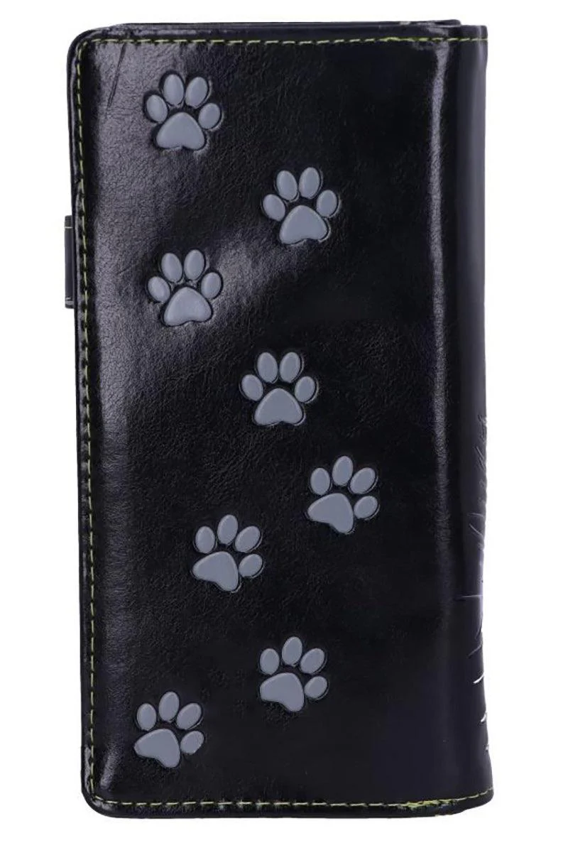 Black Lucky Cat Wallet - Image 2