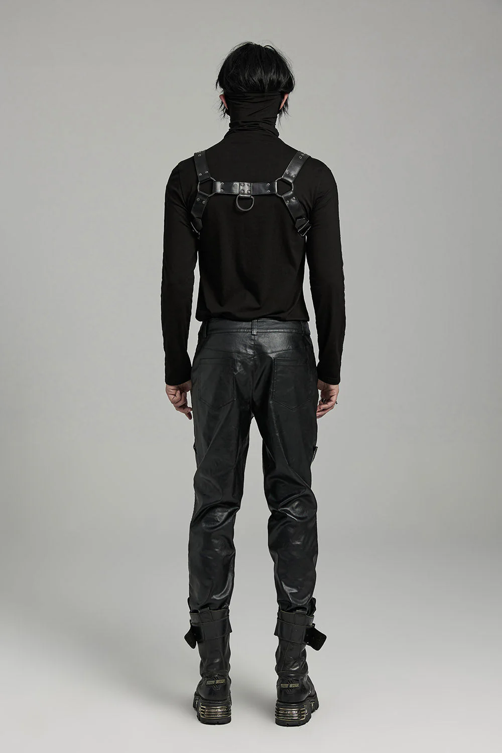 Black Oath O-Ring Chest Harness - Image 6