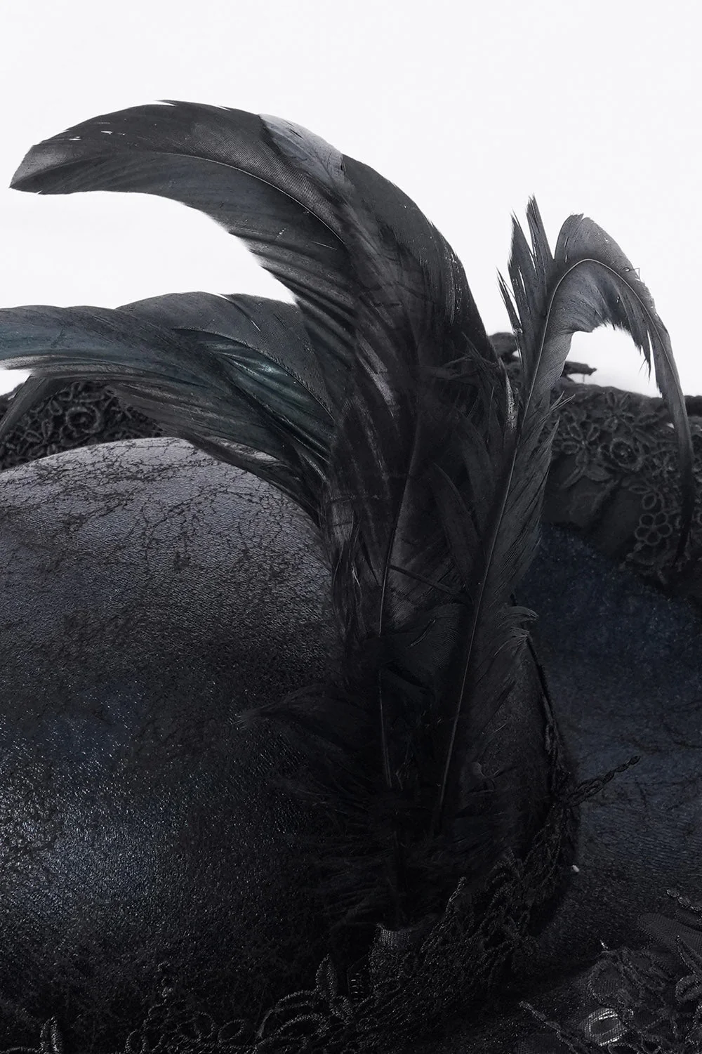 Black Pearl Punk Pirate Hat - Image 11