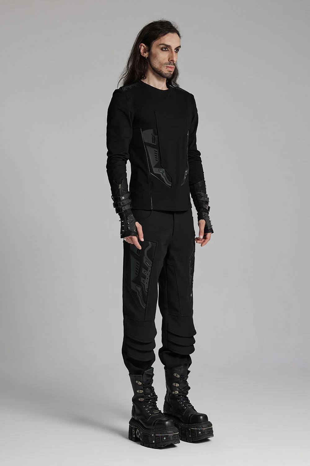 Black Pill Armored Moto Pants - Image 4