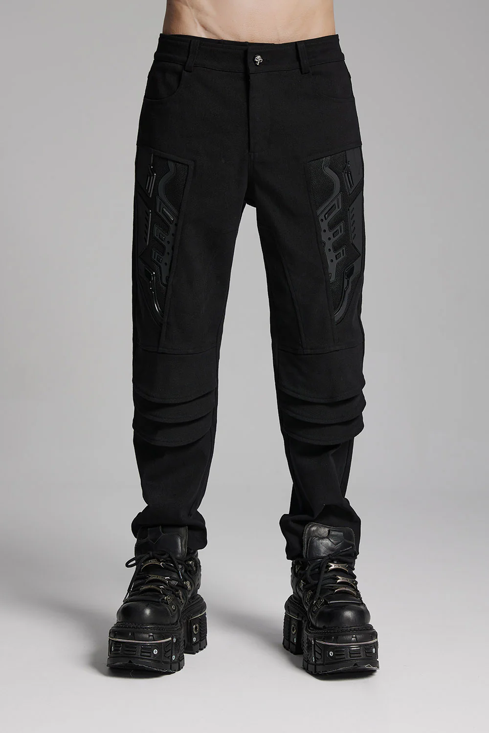 Black Pill Armored Moto Pants - Image 5