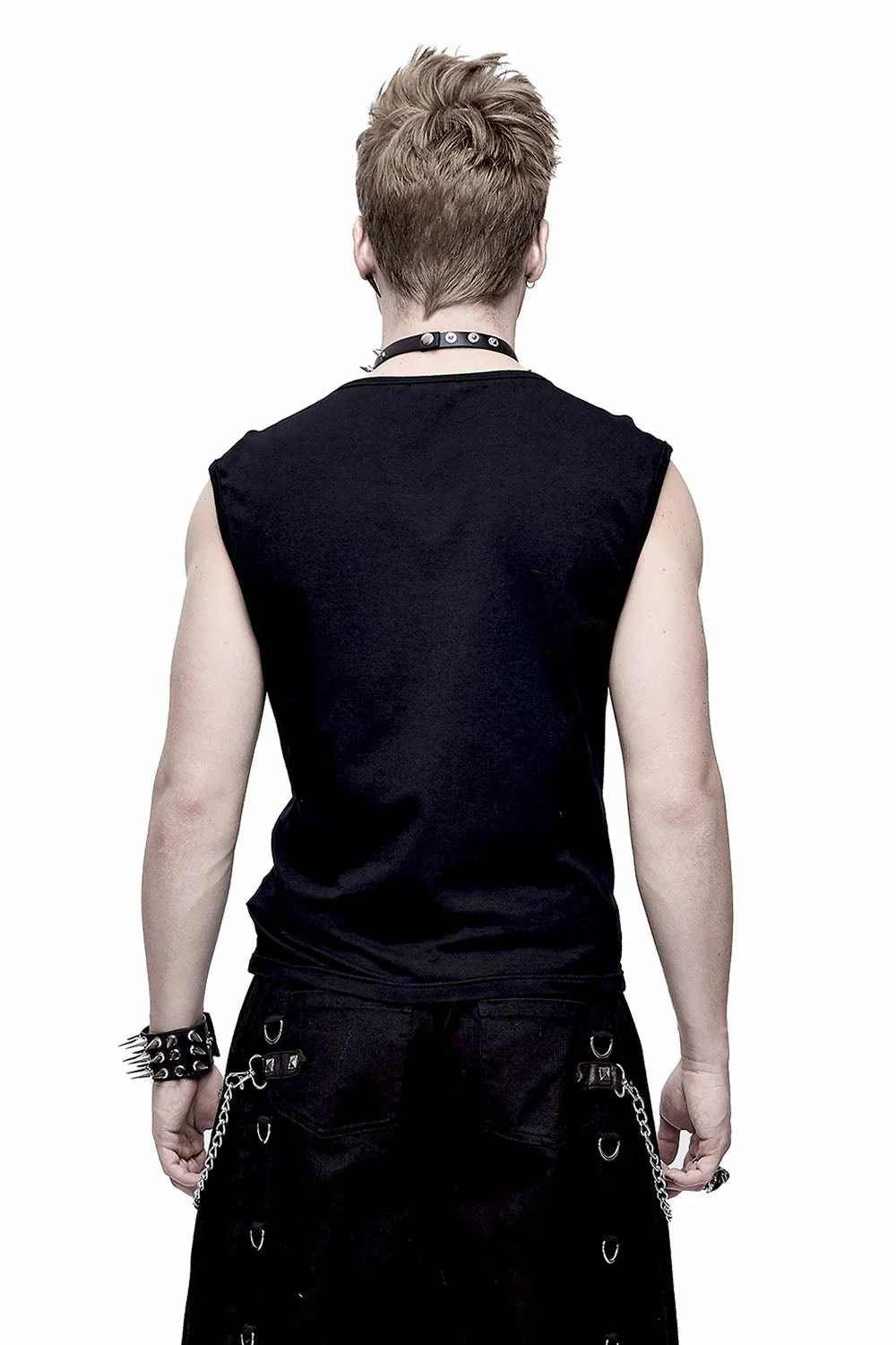 Black Plunderer Sleeveless Top - Image 3