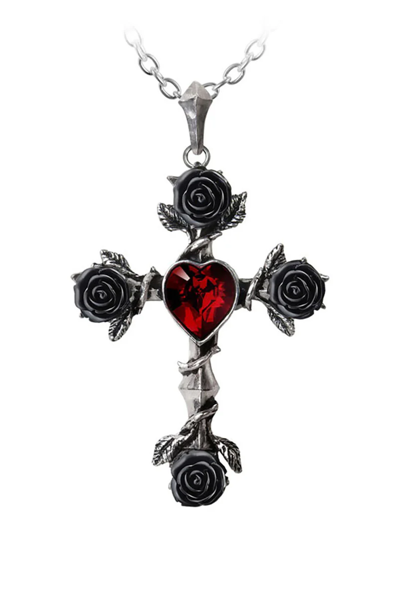 Black Rosifix Necklace