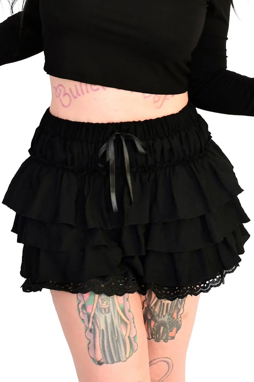 Black Ruffle Bloomers - Image 8