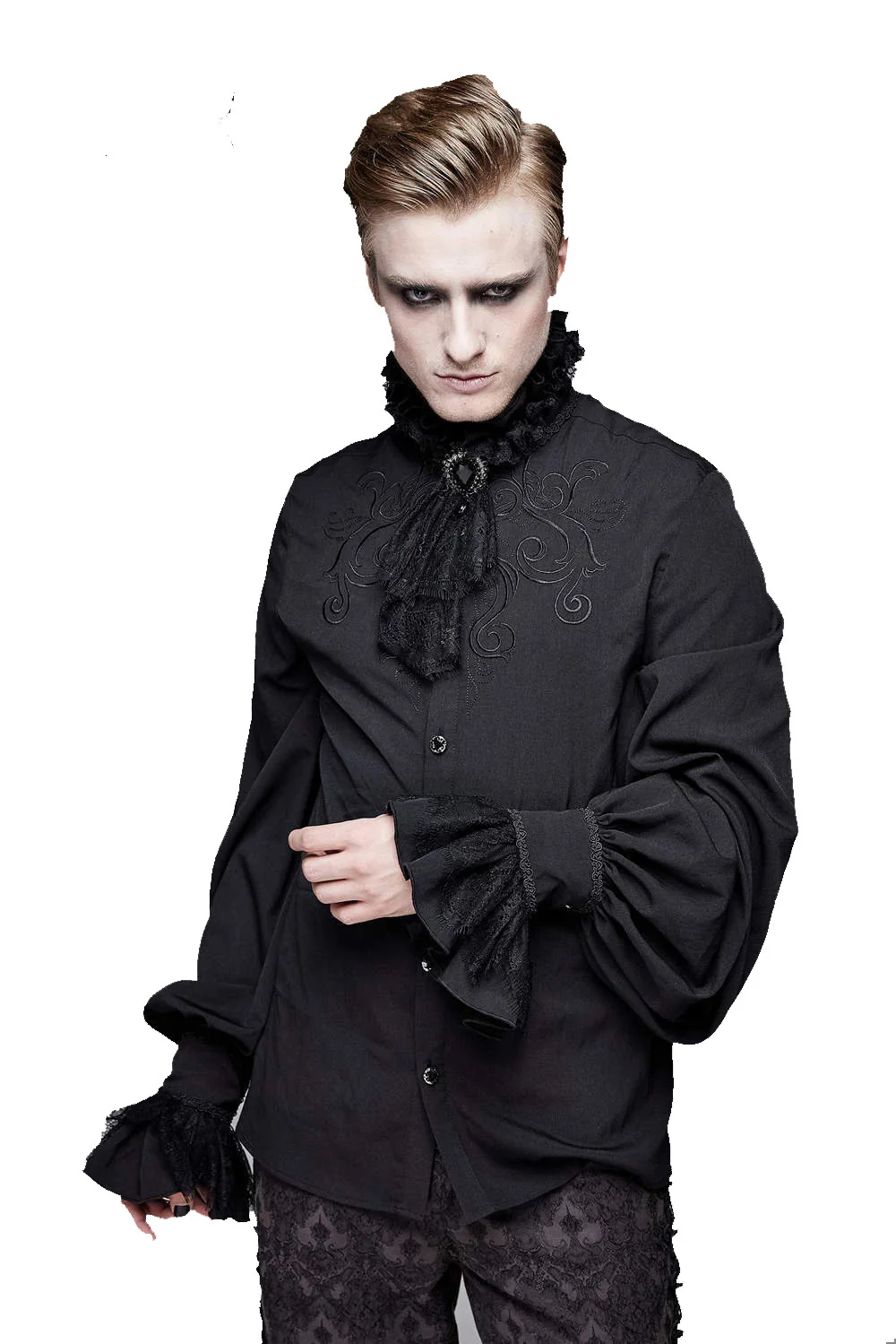 Black Sails Billowed Sleeve Shirt - Image 2