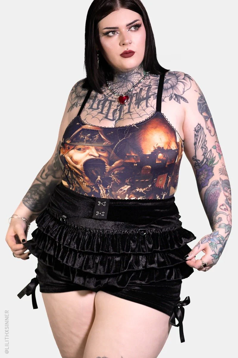 Black Velvet Rosemary Bloomers - Image 11