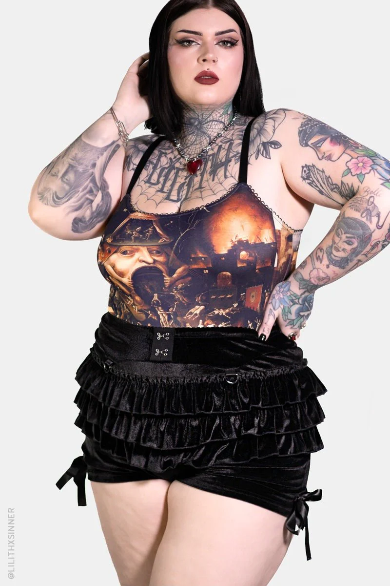 Black Velvet Rosemary Bloomers - Image 12