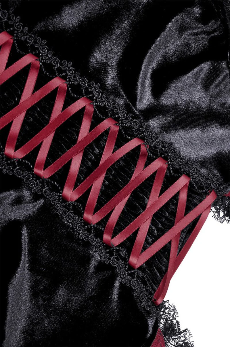 Blood Fantasia Velvet Top - Image 10