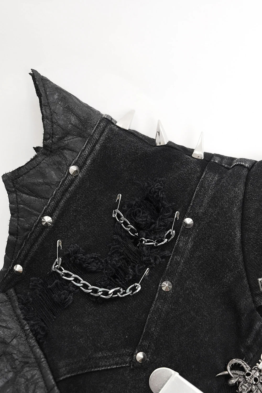 Blood Pact Punk Battle Vest - Image 7