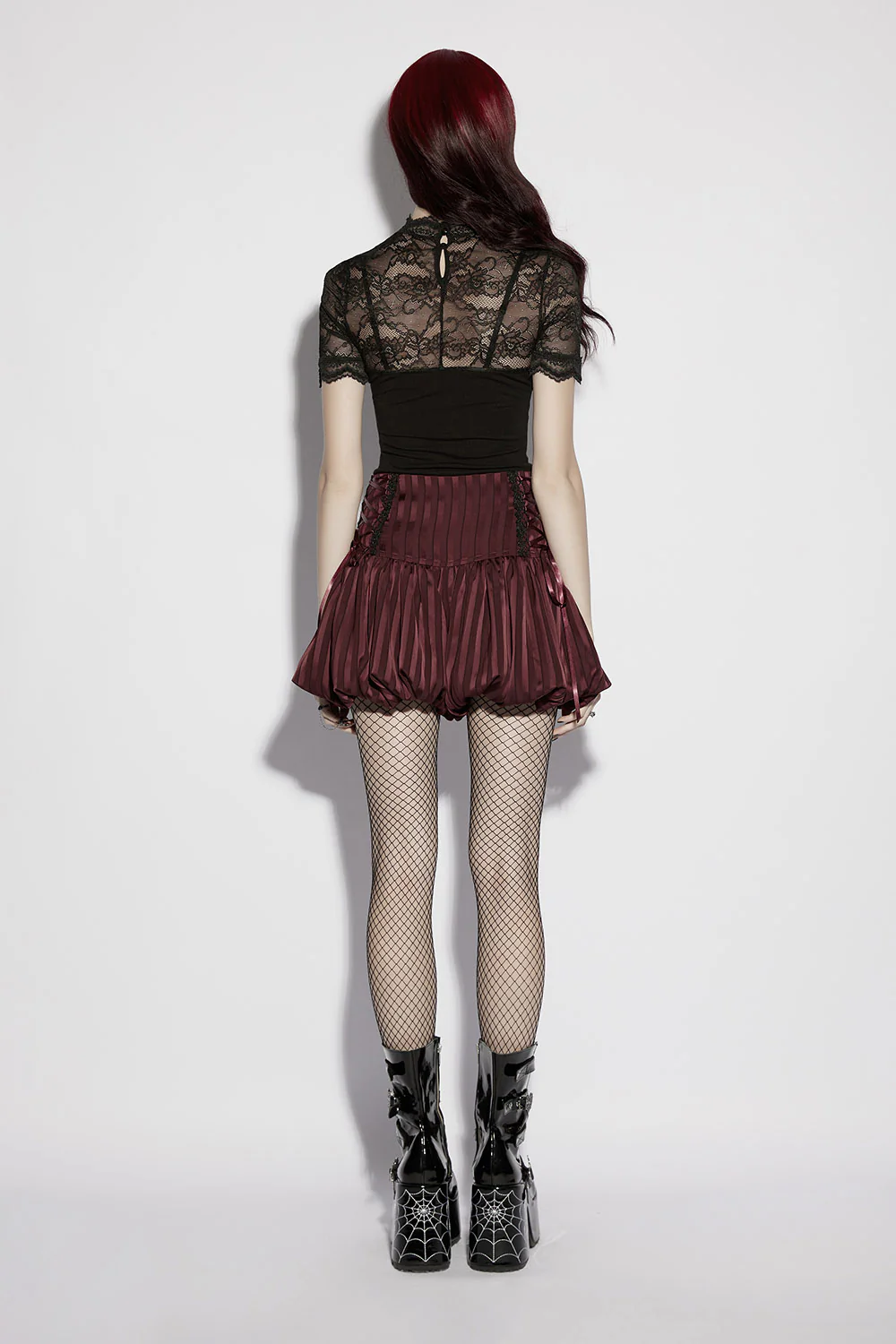 Blood Parlor Bloomer Shorts [Red] - Image 5