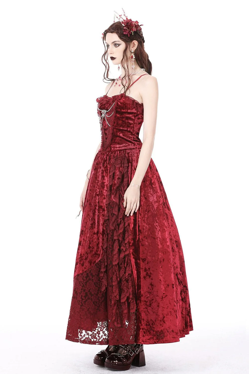 Blood Wedding Gothic Gown - Image 5