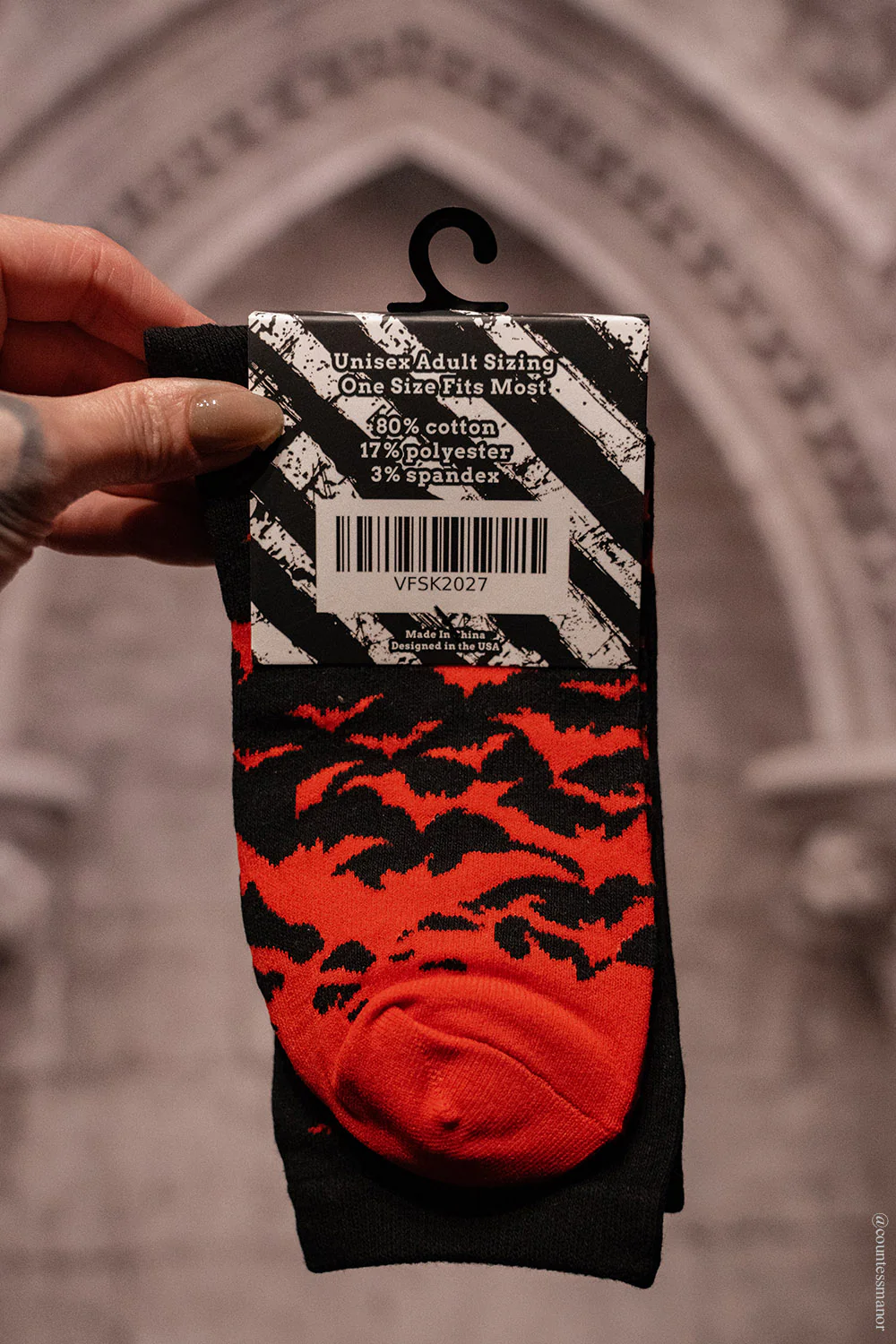 Bloodbat Crew Socks - Image 6