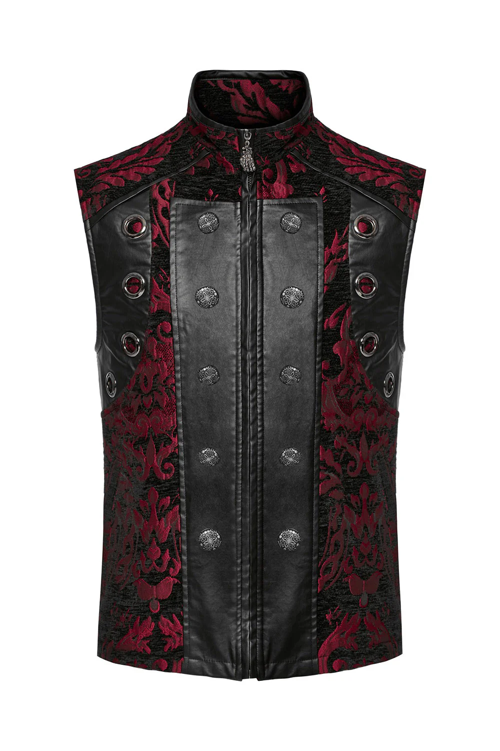 Bloodletting Damask Vest [Black/Red] - Image 2