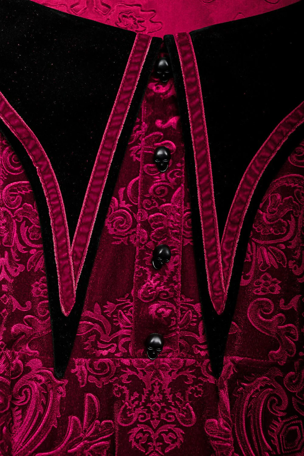 Bloodletting Velvet Dress [VAMP RED] - Image 10
