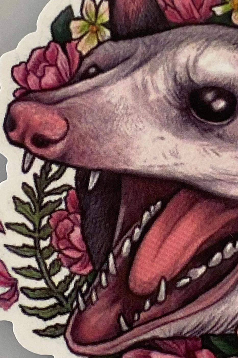 Blossom Possum Sticker - Image 2