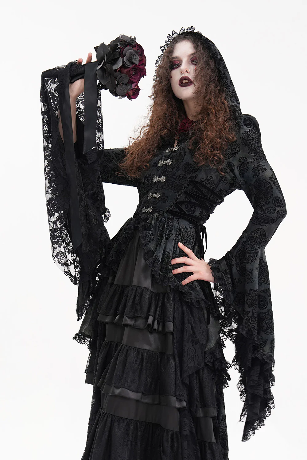 Briar Rose Flared Sleeve Duster [No Restocks] - Image 3