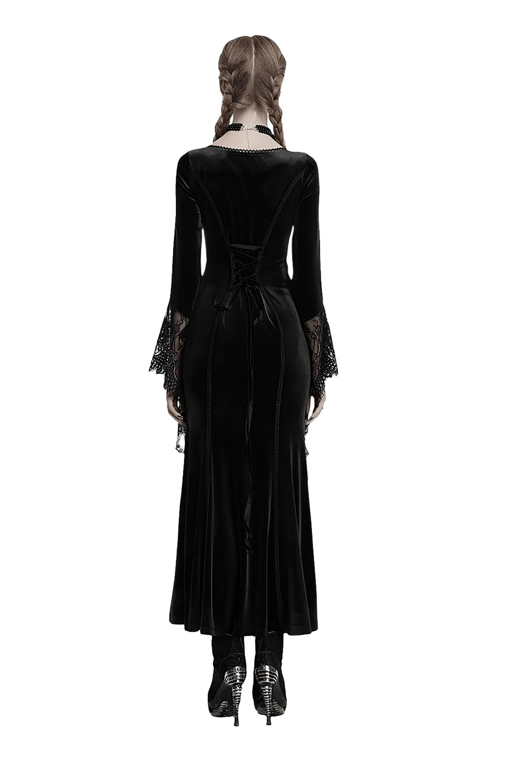Bride of Night Embroidered Dress - Image 5