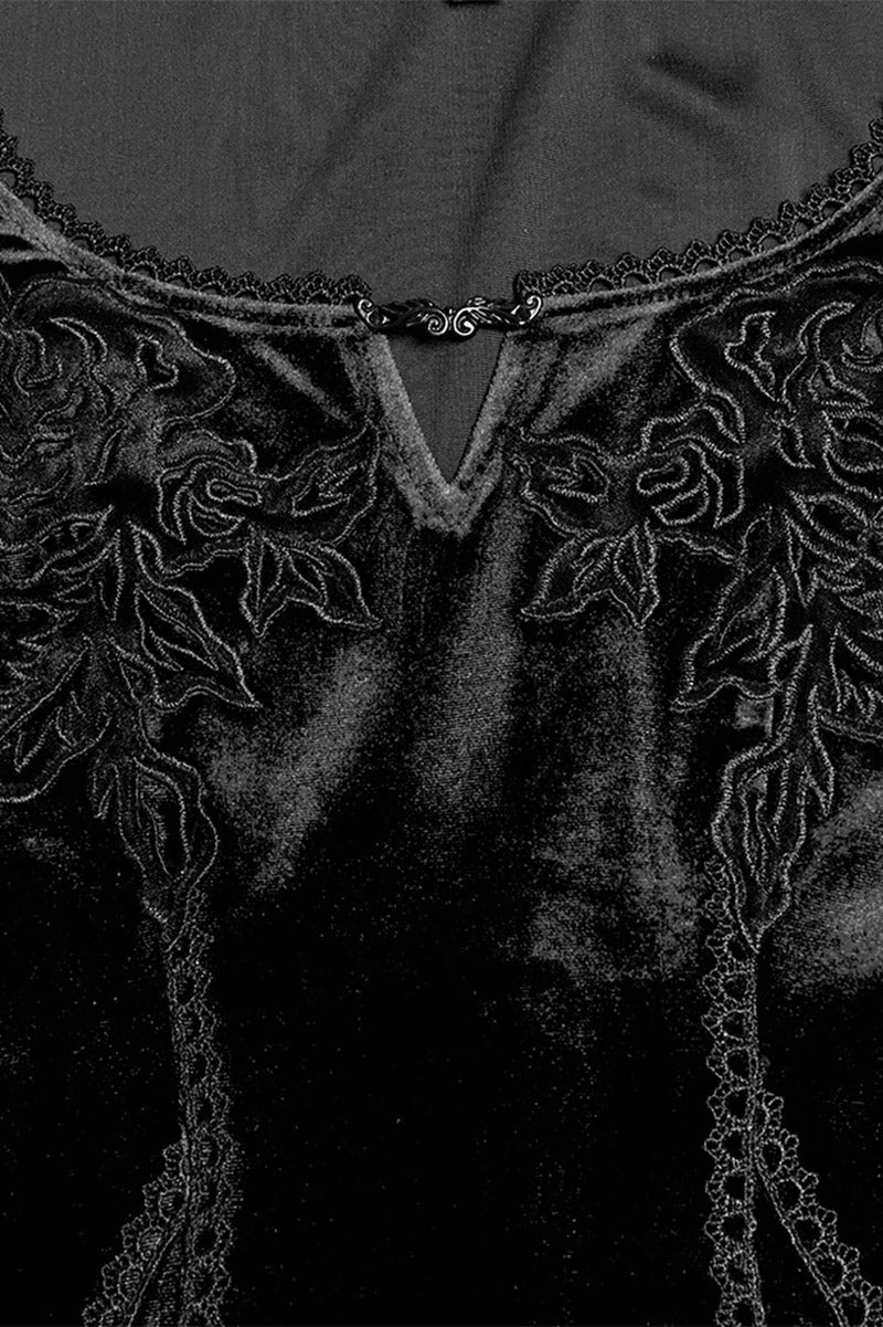 Bride of Night Embroidered Dress - Image 9