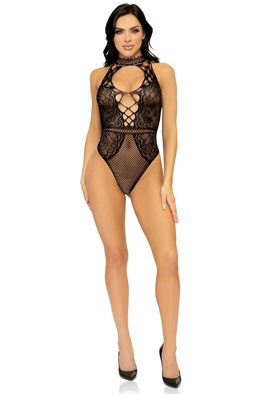 Bring the Heat Lace Bodysuit - Image 5