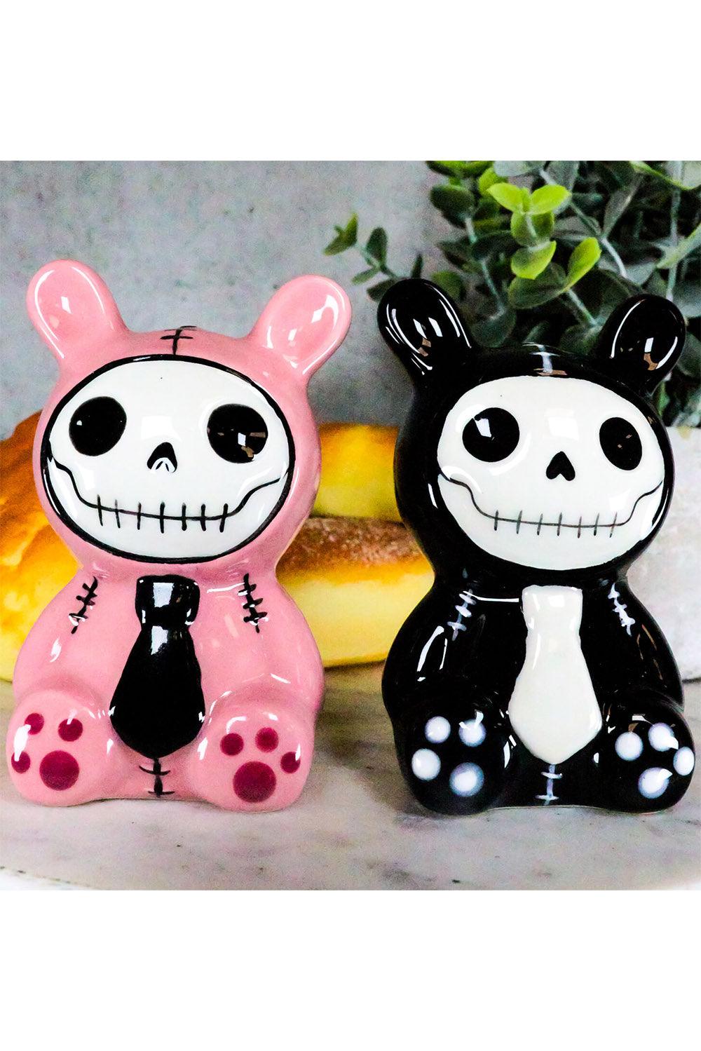 Bun Bun Salt & Pepper Shakers [Black/Pink] - Image 4